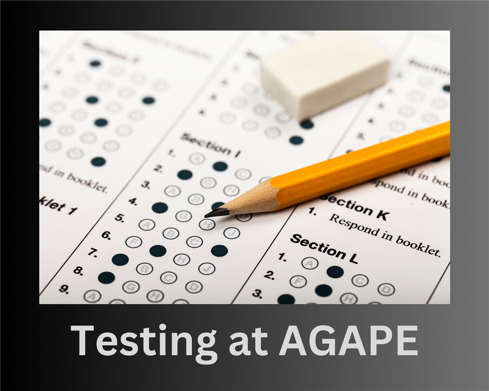 testing at agape
